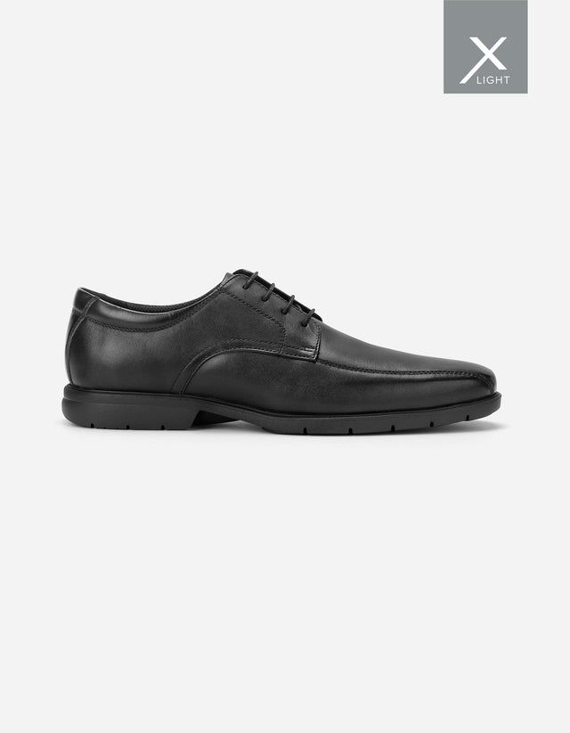 Zapatos Formal Hombre Piuma Punta Costura Negro