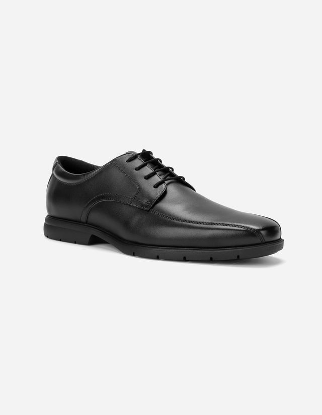 Zapatos Formal Hombre Piuma Punta Costura Negro