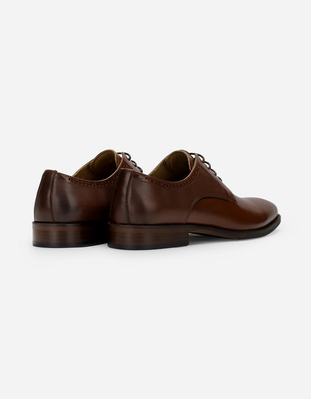 Zapatos Hombre Cuero Radford-0-04 Café B