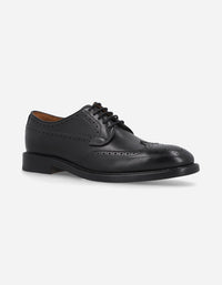 Zapatos Hombre Suela Cuero Regent-0-01 Negro