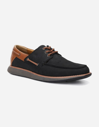 Zapatos Hombre Cuero Reston-0-04 Negro