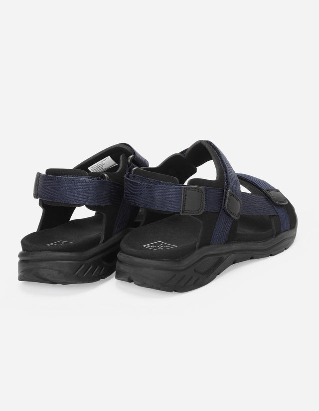 Sandalias Hombre Textil Safari-9-02 Azul