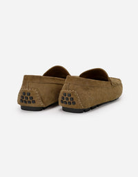 Mocasines Hombre Cuero Sand-4-02 Café