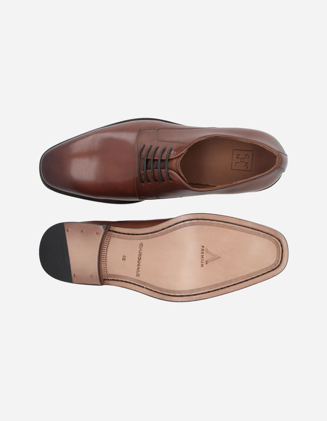Zapatos Formal Hombre Suela Cuero Sheffield-0-01 Brandy