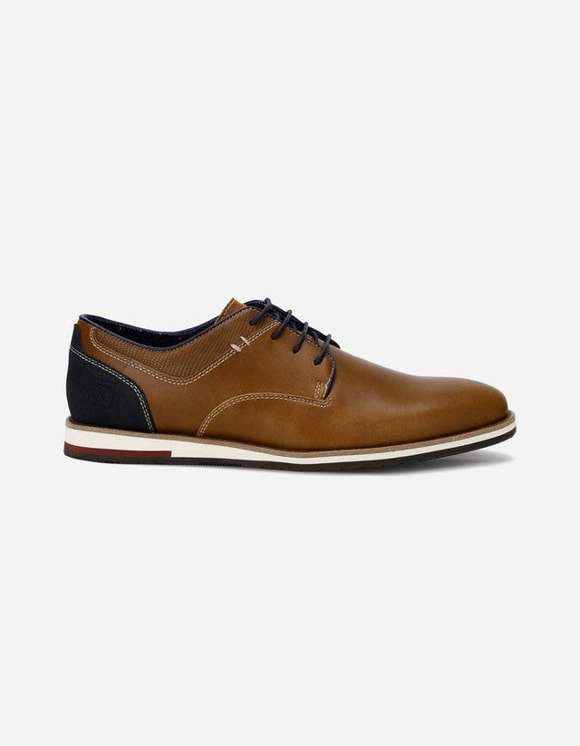 Zapatos Hombre Cuero Shelford-0-04 Brandy