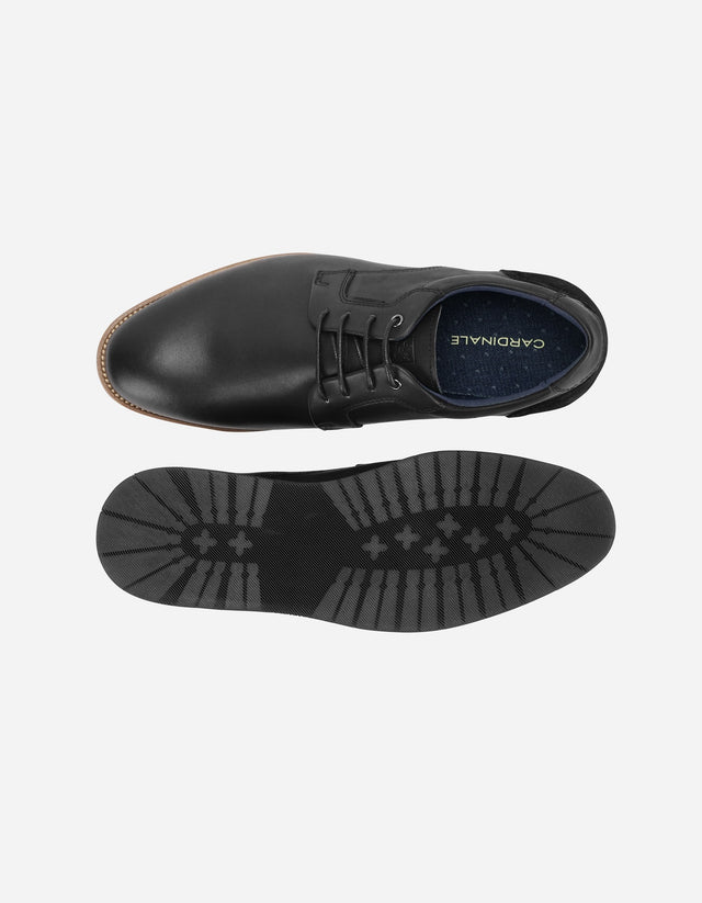 Zapatos Formal Sporty Hombre Cuero Shelford Negro
