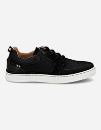 Bullboxer Zapatillas Hombre Cordones Cuero Sinj-0-90 Negro