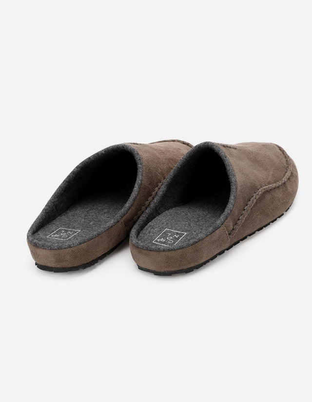 Pantuflas Hombre Textil Sioux-2-01 Beige