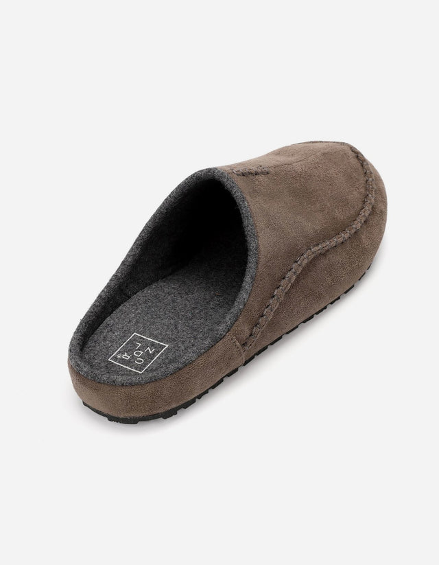 Pantuflas Hombre Textil Sioux-2-01 Beige