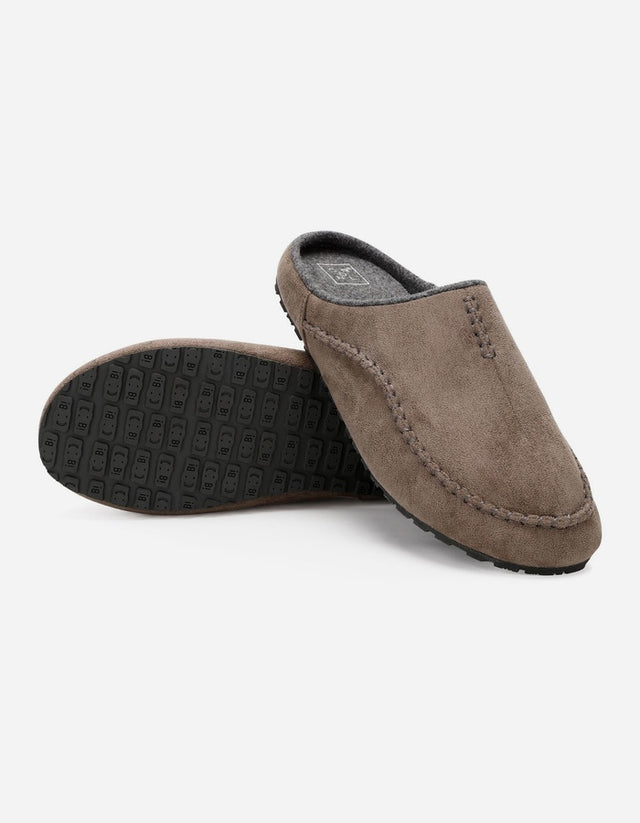 Pantuflas Hombre Textil Sioux-2-01 Beige
