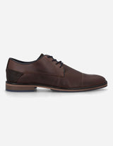 Bullboxer Zapatos Hombre Cuero Soest-0-14 Café
