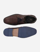 Bullboxer Zapatos Hombre Cuero Soest-0-14 Café