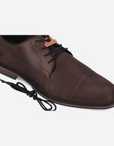 Bullboxer Zapatos Hombre Cuero Soest-0-14 Café
