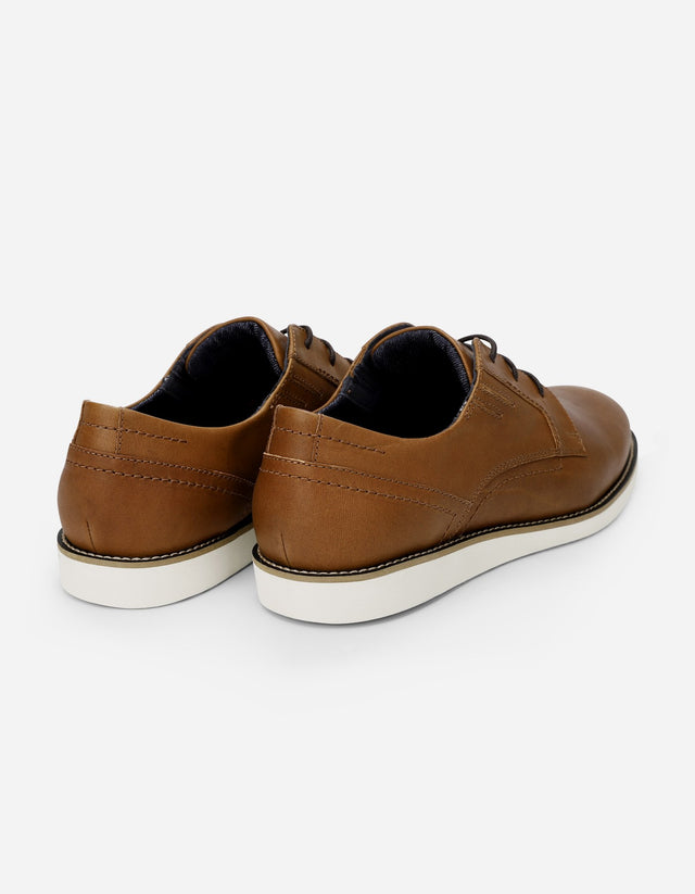 Zapatos Hombre Cuero Spencer-0-01 Brandy