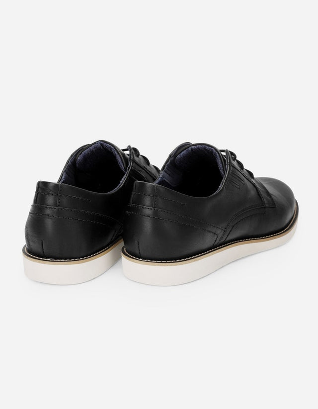 Zapatos Hombre Cuero Spencer-0-01 Negro