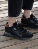 Bullboxer Zapatillas Hombre Cuero Split-0-70 Negro