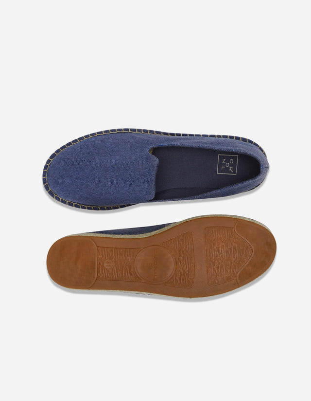 Alpargatas Hombre Textil Sunrise-4-01 Azul