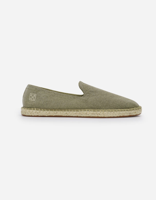 Alpargatas Hombre Textil Sunrise-4-01 Verde
