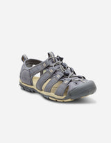 Sandalias Hombre Textil Terral-9-01-Gris