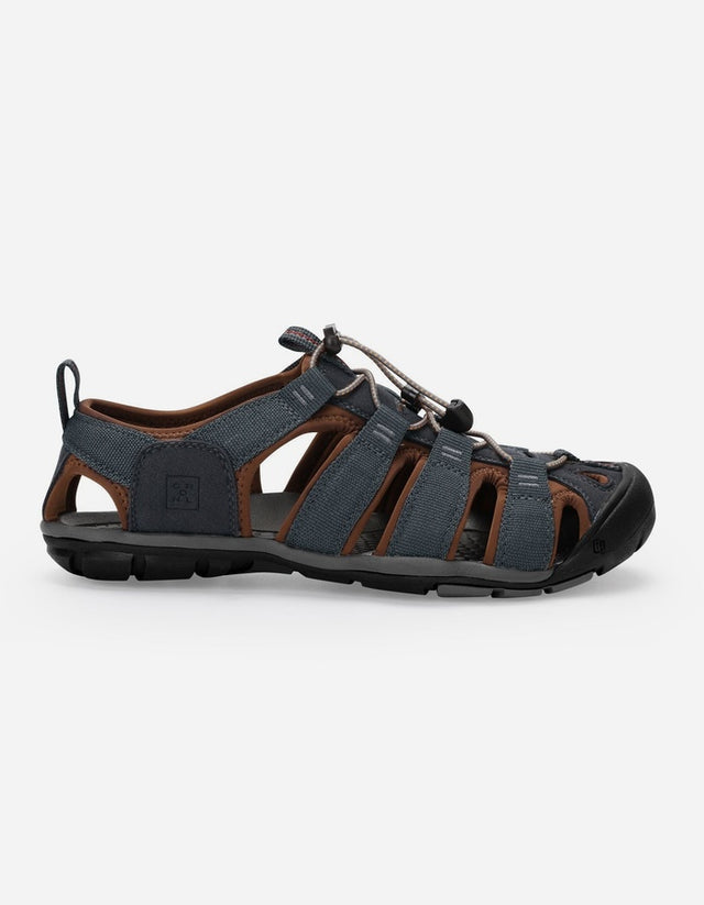Sandalias Hombre Textil Terral-9-01 Gris
