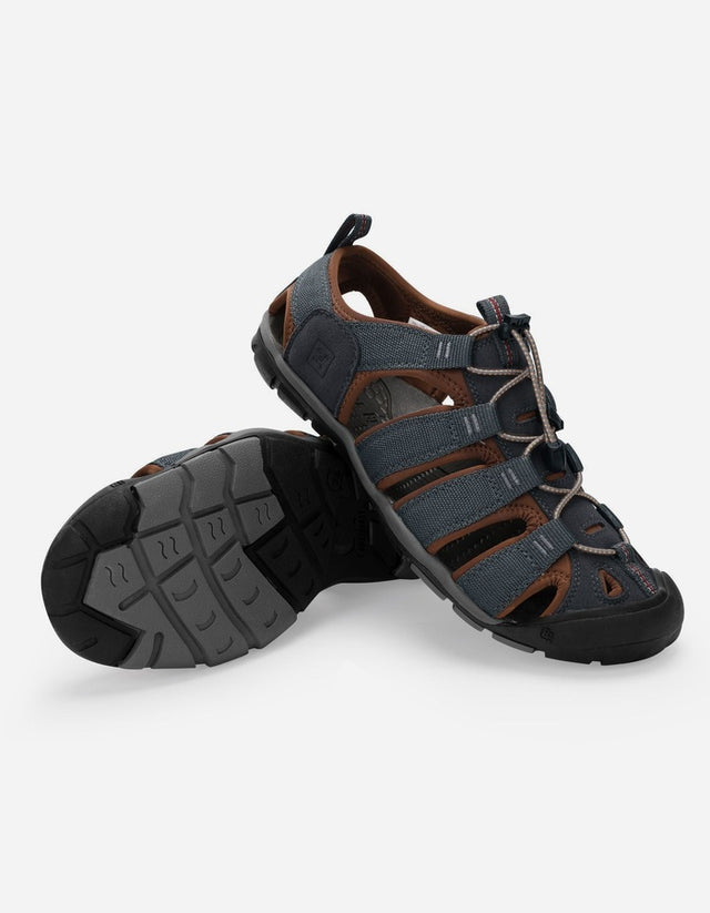 Sandalias Hombre Textil Terral-9-01 Gris