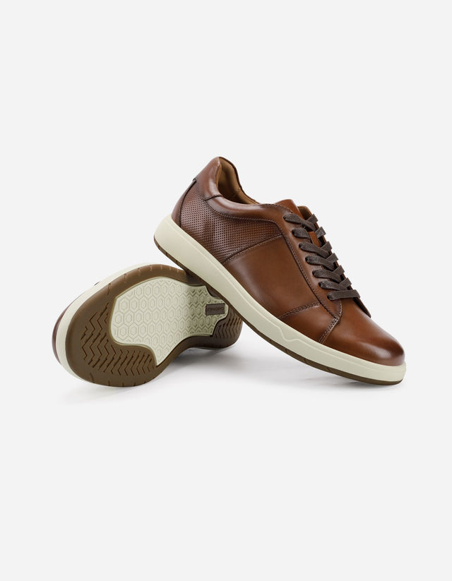 Zapatillas Hombre Cuero Terrasse-0-02 Brandy