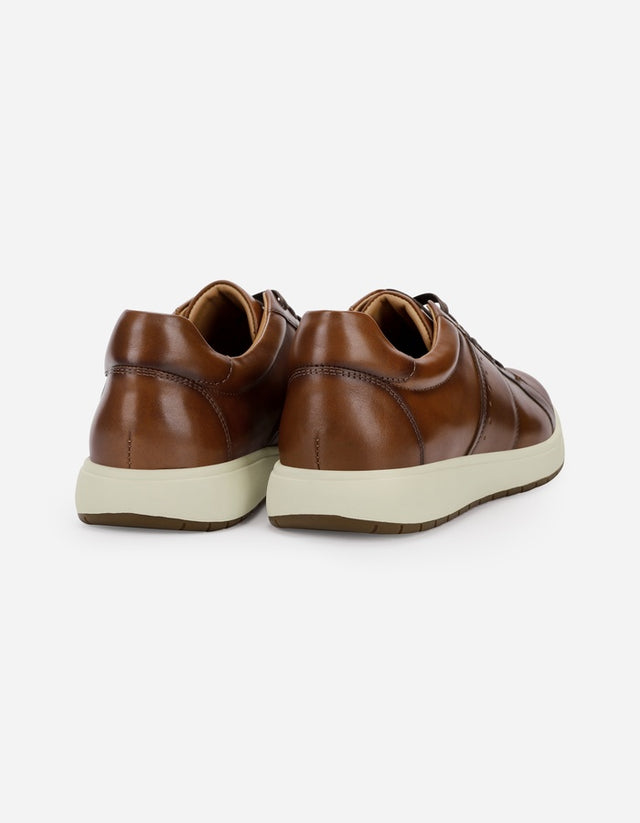 Zapatillas Hombre Cuero Terrasse-0-07 Brandy