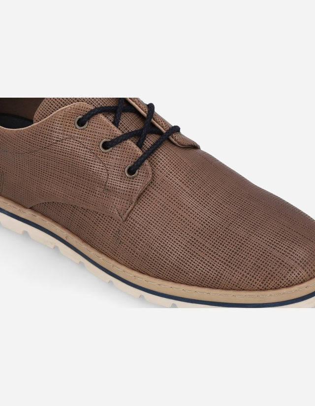 Zapatos Hombre Cuero Tossa-0-71 Brandy