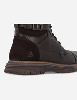 Botines Bototos Urbanos Hombre Cuero Track-6-21 Café Bullboxer