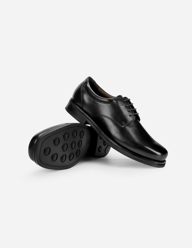 Zapatos Hombre Cuero Twister Xl-0-50 Negro