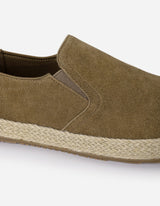Alpargatas Hombre Cuero Vallarta-3-04 Taupé