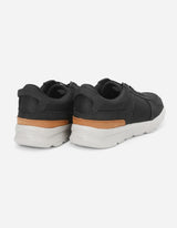 Zapatillas Hombre Cuero Y Textil Walker-0-17 Negro