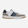 Bullboxer Zapatillas Hombre Urbanas Cuero Y Textil Weesp-0-03 Blanco