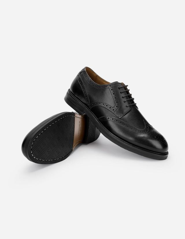 Zapatos Hombre Cuero Westminster-0-07 Negro