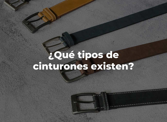 ¿Qué tipos de cinturones existen? ¡Descúbrelo aquí!