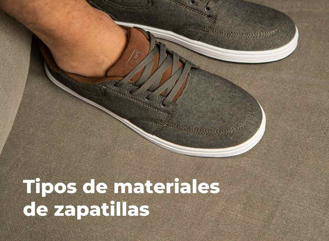Conoce los tipos de materiales de zapatillas