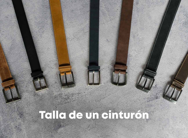 Guía para saber la talla de cinturón para hombre