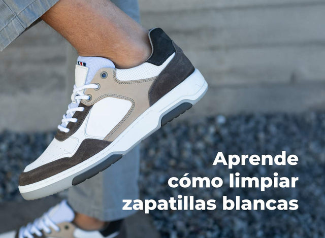 Aprende cómo limpiar zapatillas blancas (tela, cuero, entre otros)