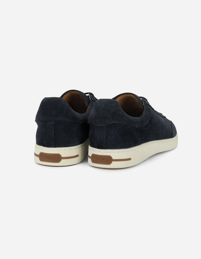 Zapatilla Urbana Hombre Cuero After Azul