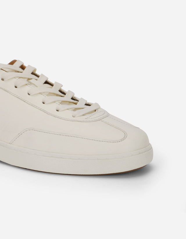 Zapatilla Urbana Hombre Cuero After Blanco