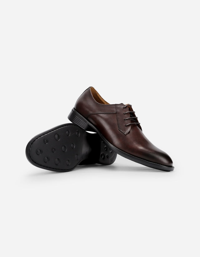 Zapatos Hombre Cuero Airford-0-01 Café