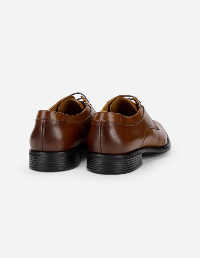 Zapatos Formales Derby X-Light Hombre Cuero Airford-0-02 Brandy