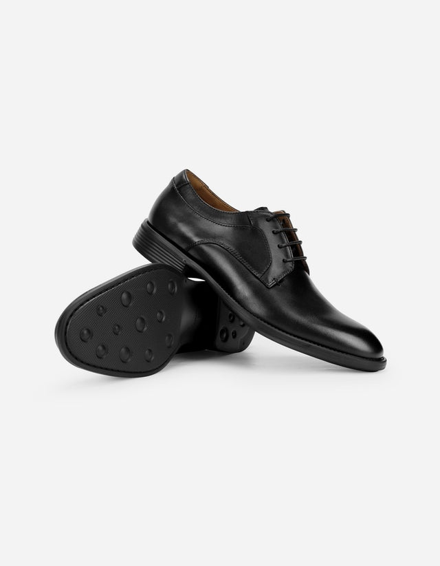 Zapatos Formales Derby X-Light Hombre Cuero Airford-0-02 Negro
