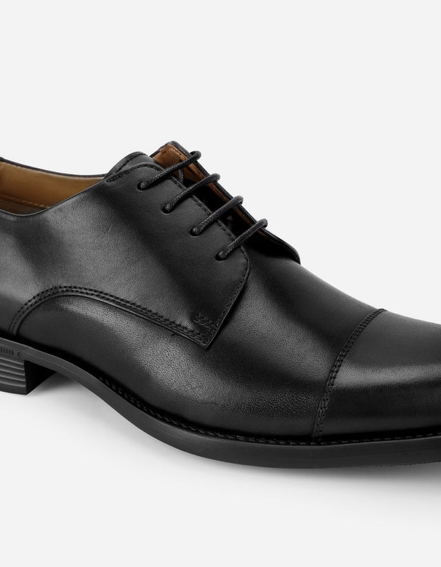 Zapatos Formales Derby X-Light Hombre Cuero Airford-0-04 Negro