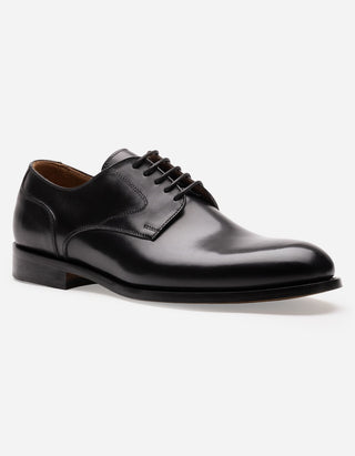 Zapatos Hombre Formales Magno Suela Cuero Hecho En Italia Alessio-0-01 Negro