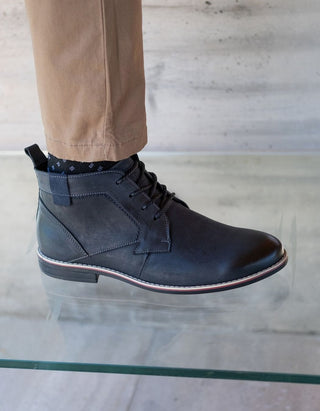 Botines Hombre Cuero Antillanca-6-26-Negro