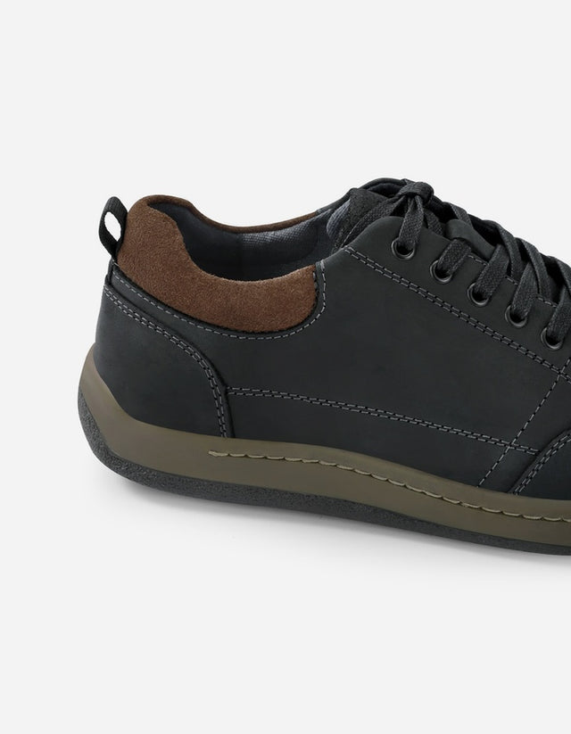 Zapatos Hombre Cuero Arno-0-23 Negro
