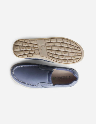 Zapatos Hombre Cuero Slip-On Arno-3-03-Azul