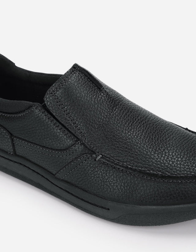 Zapatos Hombre Cuero Arno-3-21 Negro