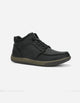 Botines 24 Flex Casual Hombre Cuero Arno Negro